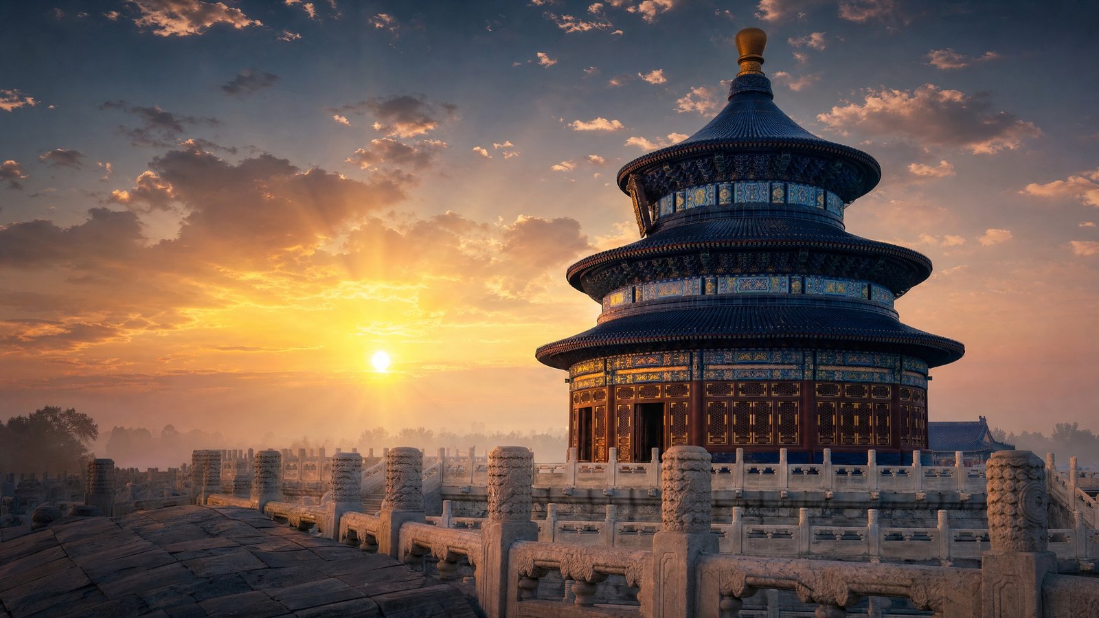 Summer Palace · Temple of Heaven · Departure to Xi'an — China — Muslim travel destination
